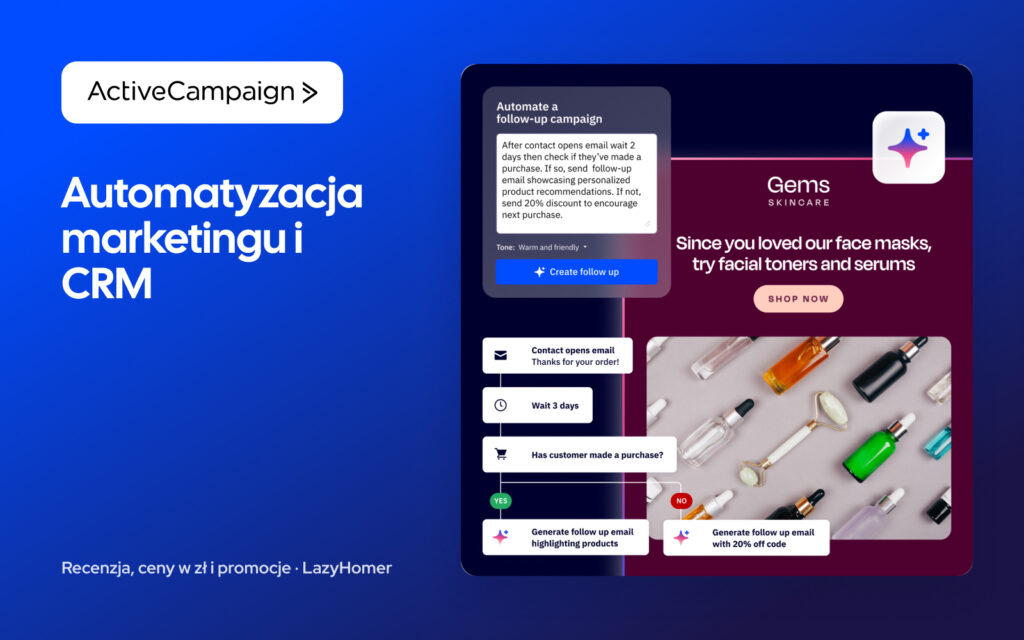 ActiveCampaign – zrzut ekranu