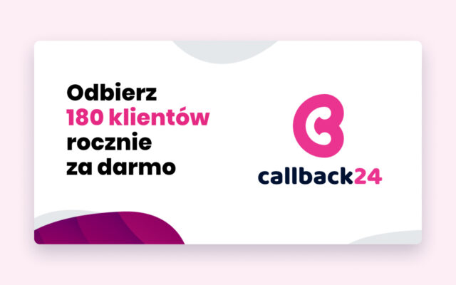 Callback24 – darmowy plan widgetu callback