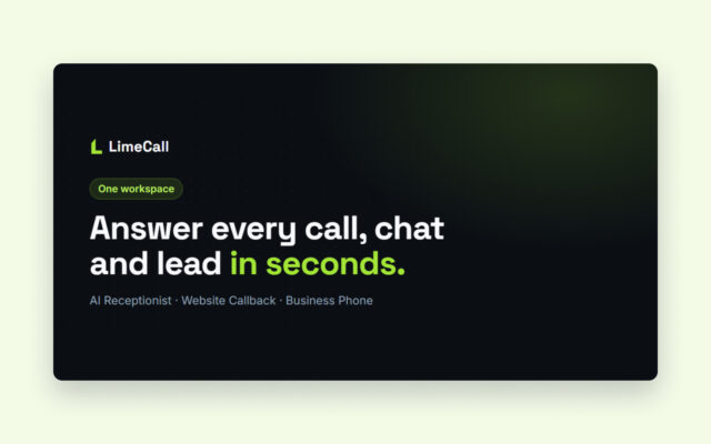 Limecall – połączenia, czat i leady w jednym miejscu